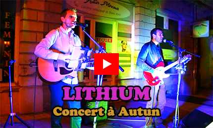 Le duo LITHIUM en concer a Autun